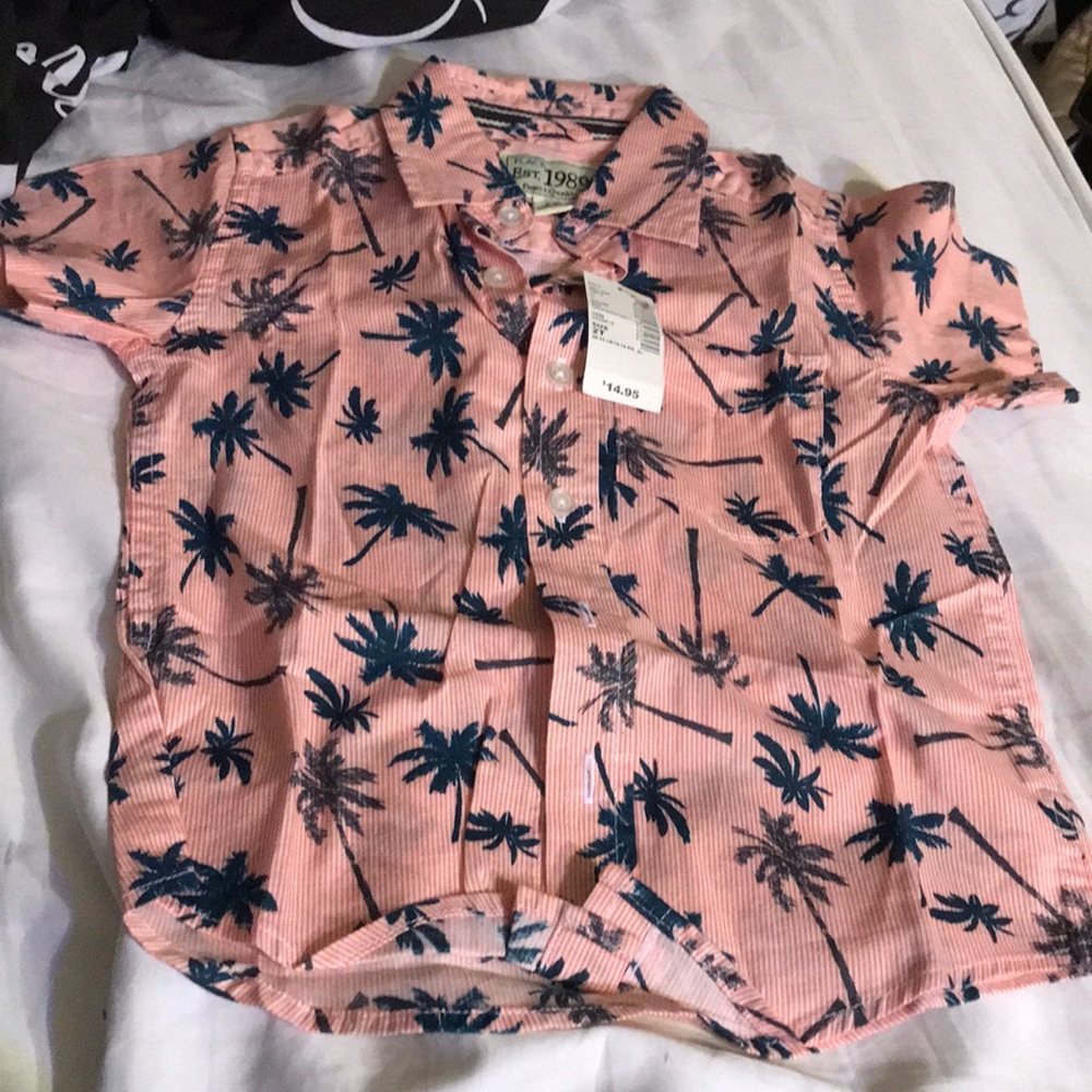 Children’s place short sleeve button down